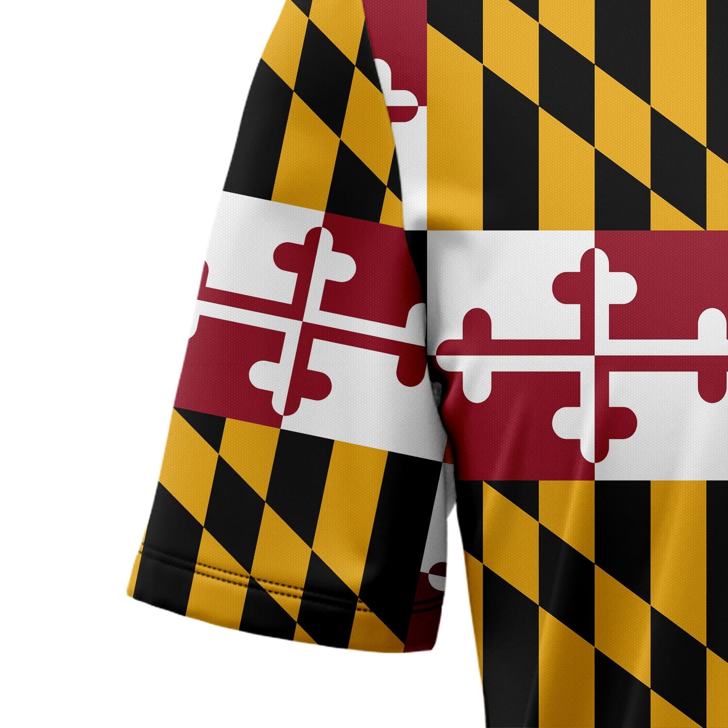 Maryland Flag Aloha Hawaiian Shirts