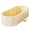 Yellow, variant on Hyindoor 57" Portable Foldable Bathtub for Adults, Coverless Hot Soaking & Ice Bath Tub Suitable for Indoor Shower Stalls and Outdoor Activities (Yellow)