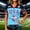 Blue, variant on 2026 New USA Soccer Jersey Casual Athletic Top for Women, United States Jersey Soccer, Retro Streetwear Football Shirt Short Sleeve V Neck Streetwear Fan Wear for Adult(Black, 2XL)
