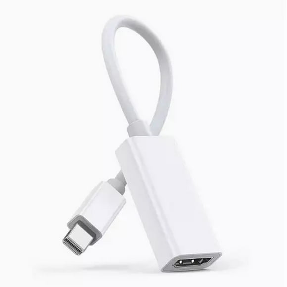 Mini Display Port DP Thunderbolt to HDMI Adapter Cable For Macbook Pro Air Mac White Color