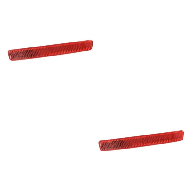 Speravity Reemplazo del conjunto del reflector del parachoques trasero de la lente roja para T5 2004-2011 7E0945105 7E0945106 Type1 NO1 Speravity CBP226925