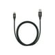 Targus - Câble USB - USB-C (M) Réversible à USB Type A (M) - USB 3.1 Gen 2 - 3 A - 3,3 ft - support 4K - Noir – image 3 sur 4