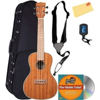 Kala KA-CG Glossed Mahogany Concert Ukulele w/ Hard Case