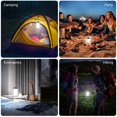 thumbnail image 6 of Gnmfd Camping Emergency Light Portable Rechargeable LED Ambiance Lamp Four Modes Handheld Hanging Standing for Outdoor Hiking Tent Night Lights Plug Into Wall Lights for Room, 6 of 6