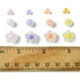 thumbnail image 5 of 1set 4 colors 3 styles Jewelry Beads Kits Including Round Glass Seed & Frosted Round & Flower Acrylic Beads Mixed color 3~12x3~12.5x2~7mm Hole: 0.8~2.5mm, 5 of 9