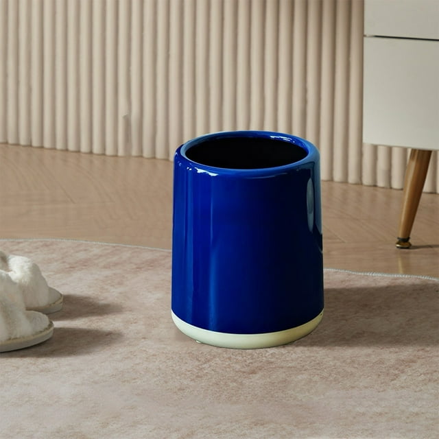 Large-capacity Garbage Can High-color Household Living Room Kitchen Bedroom Double-layer High Feeling Garbage Can Plastic Trash Cans