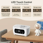 AMZBABYCHEF Steam Sterilizer Dryer for Baby Bottles, Baby Bottle Sterilizer & Dryer