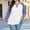 Purple, variant on HWRETIE Women's Plus Size Sweatshirt Casual Chest Print Solid Color Round Neck Pullover Loose Long Sleeved Raglan Top Purple