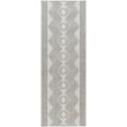 thumbnail image 6 of Hauteloom Evana Living Room, Bedroom Patio Outdoor Area Rug - Bohemian, Transitional - Off White, Medium Gray, Light Gray - 18" Sample, 6 of 7