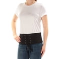 thumbnail image 3 of INC Womens Black Tie Color Block Short Sleeve Jewel Neck T-Shirt Size: M, 3 of 4
