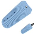 thumbnail image 1 of Bolsa de silicona resistente al calor para alisador de cabello, funda antideslizante para almohadilla de viaje para rizar y planchar, soporte portátil para alfombrilla térmica para rizador y ondulador, 1 of 5