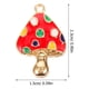 thumbnail image 5 of 10 amuletos de hongos para hacer joyas, colgantes con forma de hongo., 5 of 6