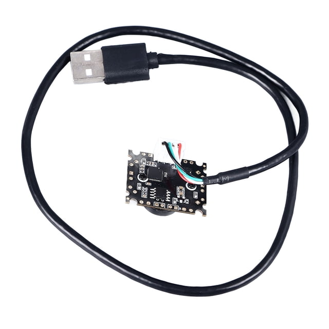 Módulo De Cámara USB, Enfoque Manual Fácil Instalación Placa De Cámara Web HD De 30 FPS Amplia Aplicación Chip OV7670 De 160 Con Distorsión Para PC