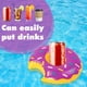 thumbnail image 4 of Posavasos inflables de agua Wdftyju soporte de taza flotante portátil para fiesta de cumpleaños navideña, 4 of 7