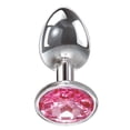 thumbnail image 2 of Small Pink Gem Anal Plug, 2 of 4