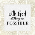 thumbnail image 3 of Kimberly, Allen 15x15 Black Modern Framed Museum Art Print Titled - God Will 1, 3 of 5