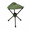 Rotating three-legged chair-green, variant on Portable Folding Stool Lightweight Aluminum Alloy Collapsible Camping Stool, Quick Open Travel Seat with Non-Slip Feet, Outdoor Fishing Hiking Picnic Foldable Chair with Carry Bag