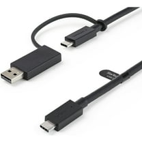 Startech 3ft/1m c Cable With a Adapter Dongle Black Usbccadp