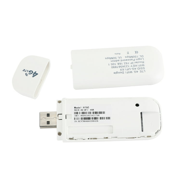 skrubbe alias Måge Unlocked 4G LTE Modem Wireless Router USB Dongle Mobile Broadband WIFI SIM  Card USB router - Walmart.com