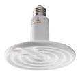 thumbnail image 1 of Lámpara de calentamiento de reptiles 220V-240V emisor de lámparas no luminosas de calefacción de cerámica antiexplosión infrarroja, de serpient - 250W Blanco, 125x110 mm Sunnimix lámpara de calefacción de cerámica reptiles, 1 of 8