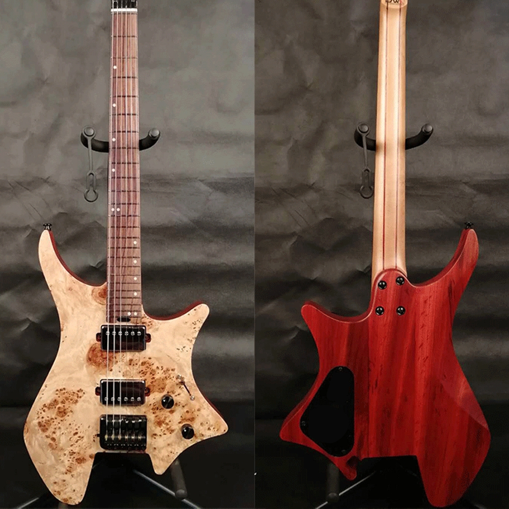 Professional Metal Guitar Tremolo Bridge Systems Easy Installation Suitable for Headless Electric Guitars Repairing