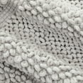 thumbnail image 6 of Jean Pierre New York Sophie Border 100% Cotton Non-Slip Bath Mat Set - Soft Gray - 17x24/20x32, 6 of 8