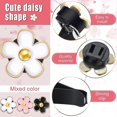 thumbnail image 3 of '6 Pieces Daisy Flower Clip Car Rat (3 Cm, 3.3 Cm, , , ), 3 of 5