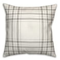 thumbnail image 2 of Creative Products Painted Plaid Gray 16 x 16 Indoor / Outdoor Pillow, 2 of 3