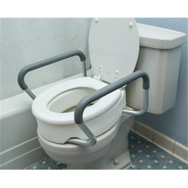 Toilet Seat Riser with Arms Standard