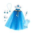 thumbnail image 4 of Conjunto de disfraz de princesa Strade Fareast Limited Azul para niñas, 4 of 8