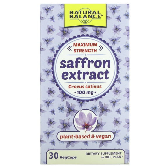 Natural Balance Saffron Extract 30 Tablet