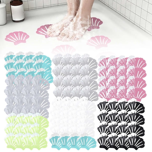 Apeya Bathtub Non Slip Stickers Anti Slip Shower Stickers Textured Tub Floor Grip Decals For Shower Bathroom Pool Stairs Safety Home Use Decor