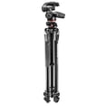 thumbnail image 4 of Manfrotto 290 Dual 3-Section Aluminum Tripod with 804 3-Way Pan and Tilt Head, Bundle with MB MBAG75N 75cm Padded Zipper Tripod Bag, 4 of 7