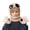 Beige, variant on Fall Winter Children Hat Glassed Decor Knitted Thick Warm Soft High Elasticity Full Protection Cold Resistant Unisex WInter Cap Headwear
