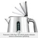 thumbnail image 4 of Caldera de agua eléctrica Breville Smart Kettle Luxe BKE845DBL, 4 of 6