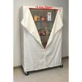 Covered Living Storage Shelving unit cover, fits racks 48"Wx18"Dx72"H