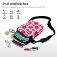 thumbnail image 7 of HELLHERO Strawberries Women Crossbody Bag Double-layer Adult for Casual Use 4.33"x1.97"x7.09", 7 of 7
