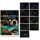 thumbnail image 1 of Scratch Paper Art, Colorful Drawing Art Book With 1 Scratch Pen For Birthday Christmas Party Games Kits, 1 of 1