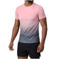 thumbnail image 1 of Hombres Pantalones Cortos de Impresión Camisetas de Manga Corta Cuello Redondo Suéter Casual Y Top de Moda para Al Aire Libre, Casual, Uso Diario, 1 of 9