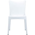 thumbnail image 4 of Compamia Juliette Resin Patio Dining Chair in White, 4 of 4