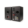 thumbnail image 3 of Crosley S100A-BK Altavoces estéreo con Bluetooth, Color Negro (par), 3 of 3