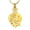 G/Yellow, variant on Tree of Life Elephant Birthstone Heart Urn Pendant Memory Necklace Cremation Jewelry for Ashes Holder Urn Pendants with Chain Memorial Jewelry