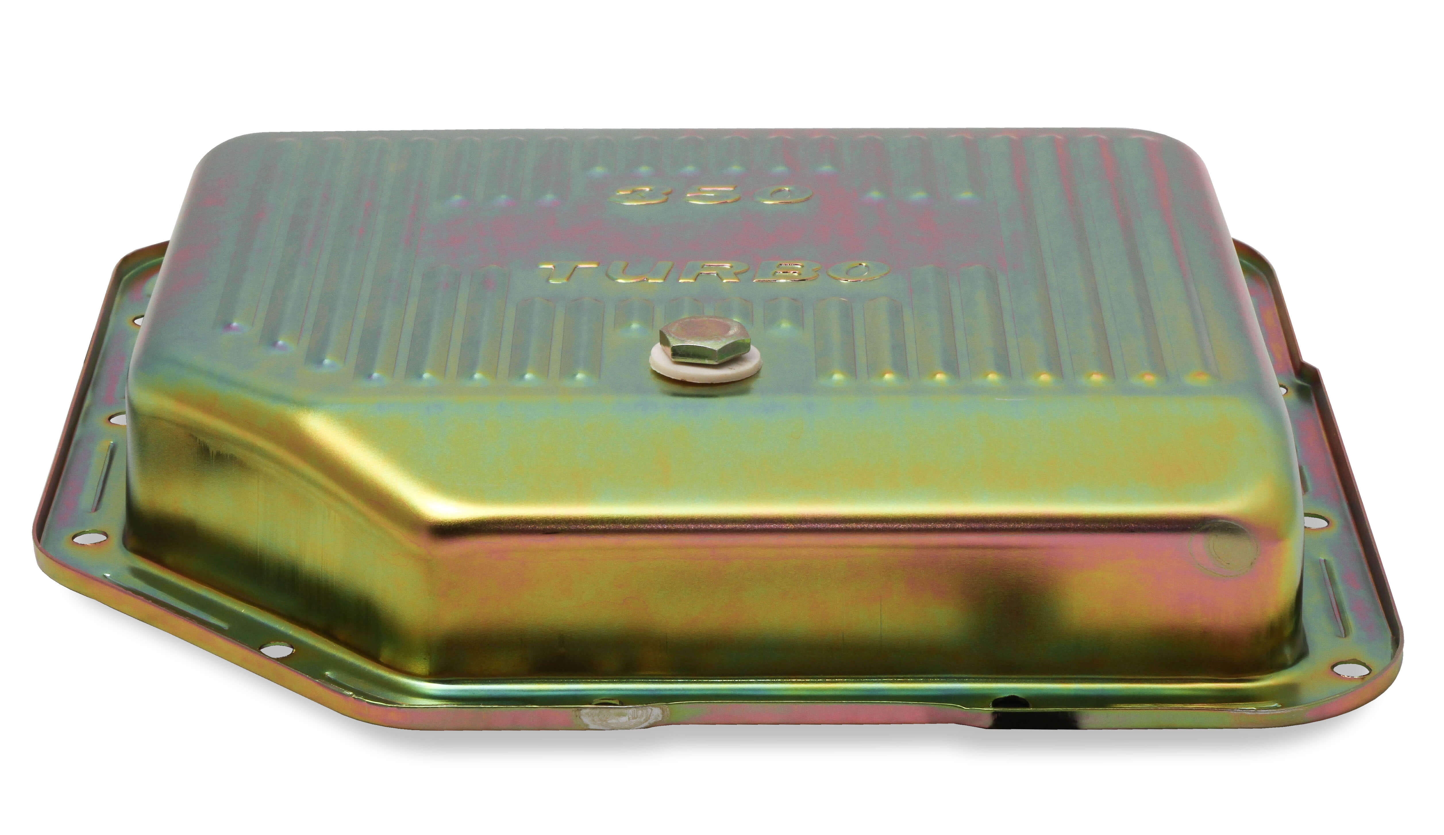 Mr. Gasket 9765ZMRG Automatic Transmission Oil Pan Fits select: 1967-1969 CHEVROLET CAMARO, 1969-1981 CHEVROLET C10
