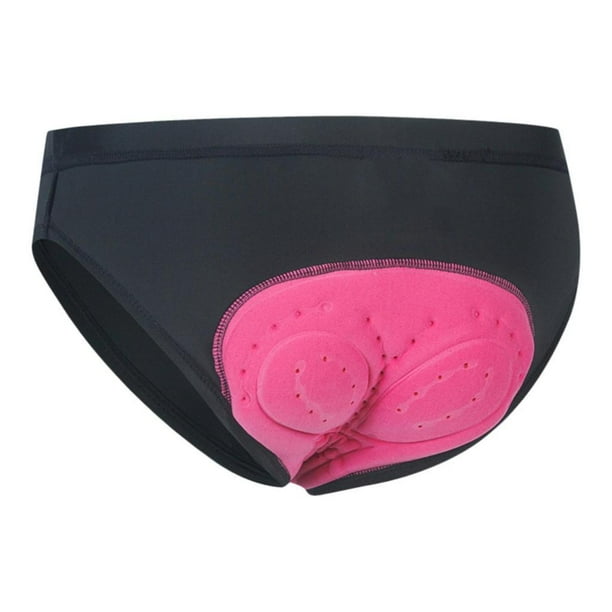 Ropa interior de ciclismo acolchada para mujer con acolchado 3D para bicicleta. Pantalones cortos de ciclismo. L