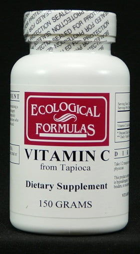 Ecological Formulas - Vitamin C Powder from Tapioca, 150 Grams