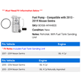 thumbnail image 2 of Fuel Pump - Compatible with 2013 - 2019 Nissan Sentra 2014 2015 2016 2017 2018, 2 of 2