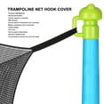 thumbnail image 4 of Trampoline Enclosure Pole End Cover, Easy Installation Unique Shape Protective Decorative Trampoline Pole Top Cover Replacement Plastic  for Net Hook, 4 of 7