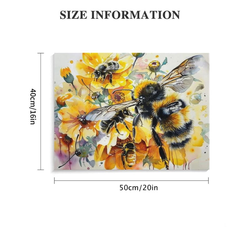 Flowers Birds Wall Art Abstract Print Canvas Home Decor Pictures 4 Panels Poster For Bedroom