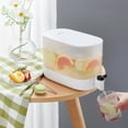 thumbnail image 1 of Reduced Price, Rwvbm Pitcher 4L HighTemperatureResistant Cold Water Kettle, Easy to Clean and Perfect for Storing Fruit Beverages in Your Household Refrigerator|ABS,White,PENDANEM, 1 of 8