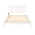 thumbnail image 4 of AFI Portland Queen Wood Platform Bed in White, 4 of 5